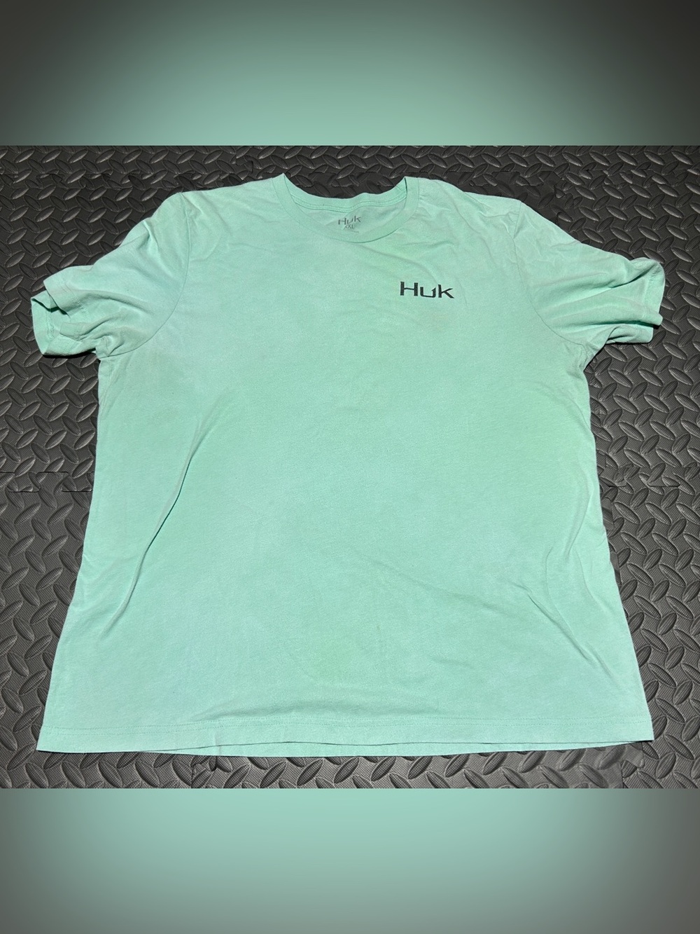 Huk Men’s Light Green Short Sleeve Tee